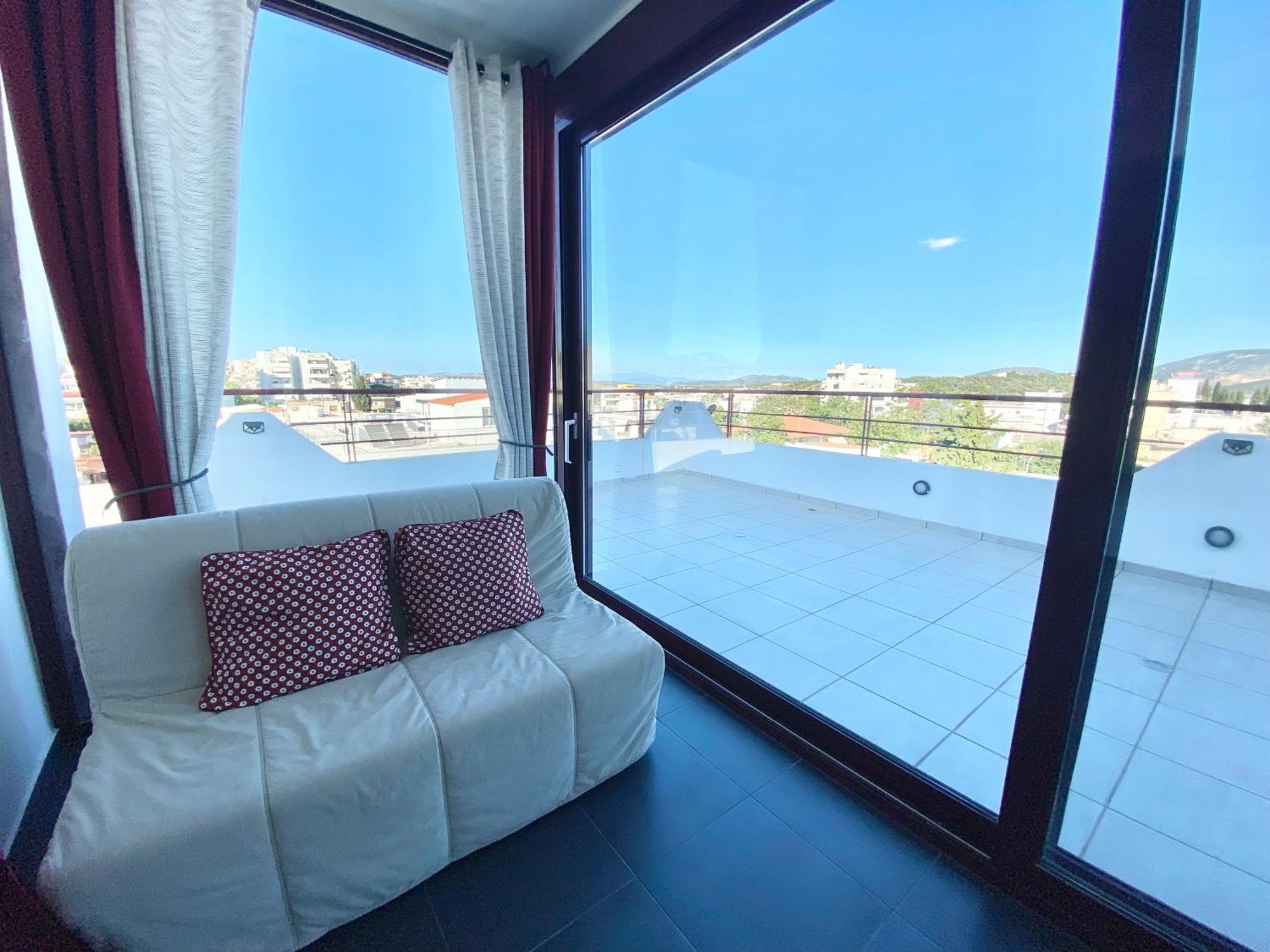 Luxury View Apartment 10Min From Athens Airport Koropi Esterno foto